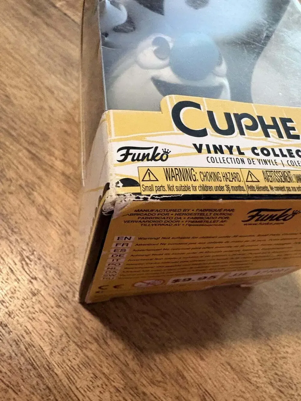 Funko Cuphead Mugman Standard Multicolor Vinyl Figure Video Game Collectible
